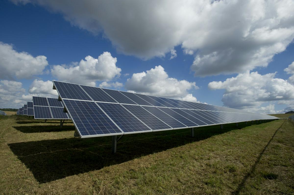 Solar power installation